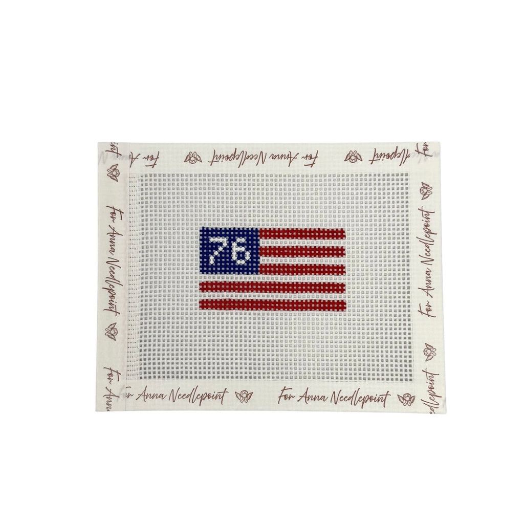 American Flag Mini 1776 Bag Charm