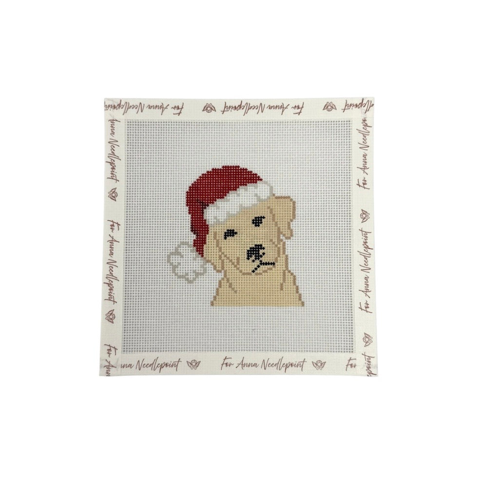 Labrador Retriever Santa Hat