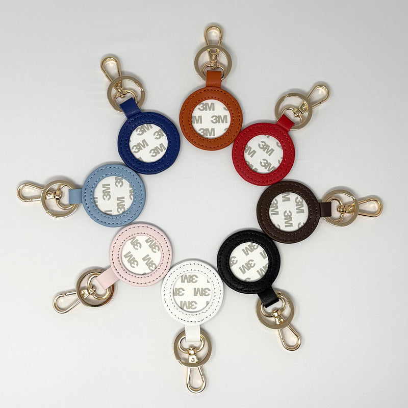 Self Finishing Leather Key Fob