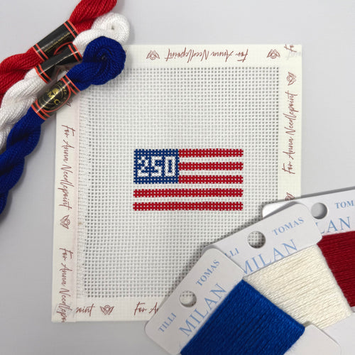 American Flag Mini 250th Anniversary Bag Charm
