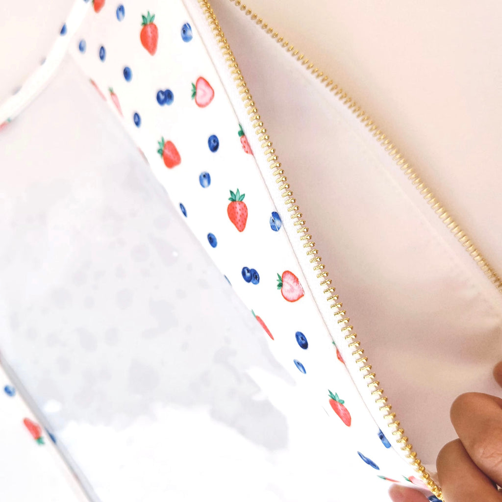 Summer Berries Project Pouch
