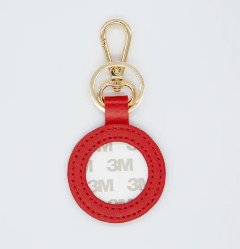 Self Finishing Leather Key Fob