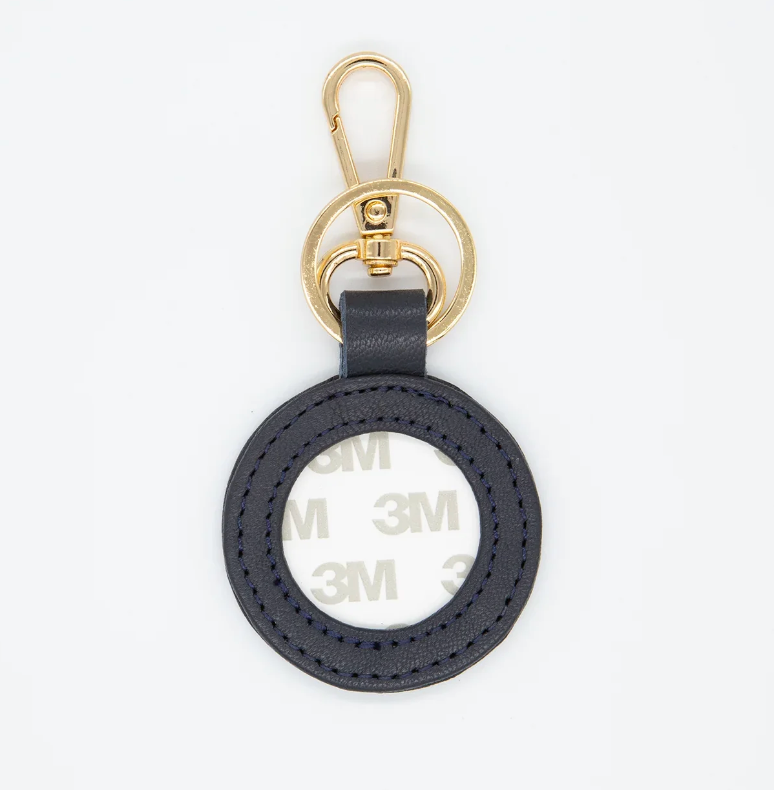 Self Finishing Leather Key Fob