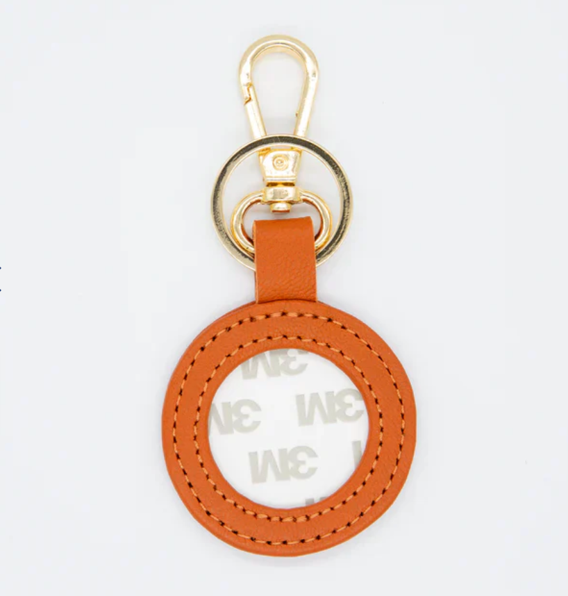 Self Finishing Leather Key Fob