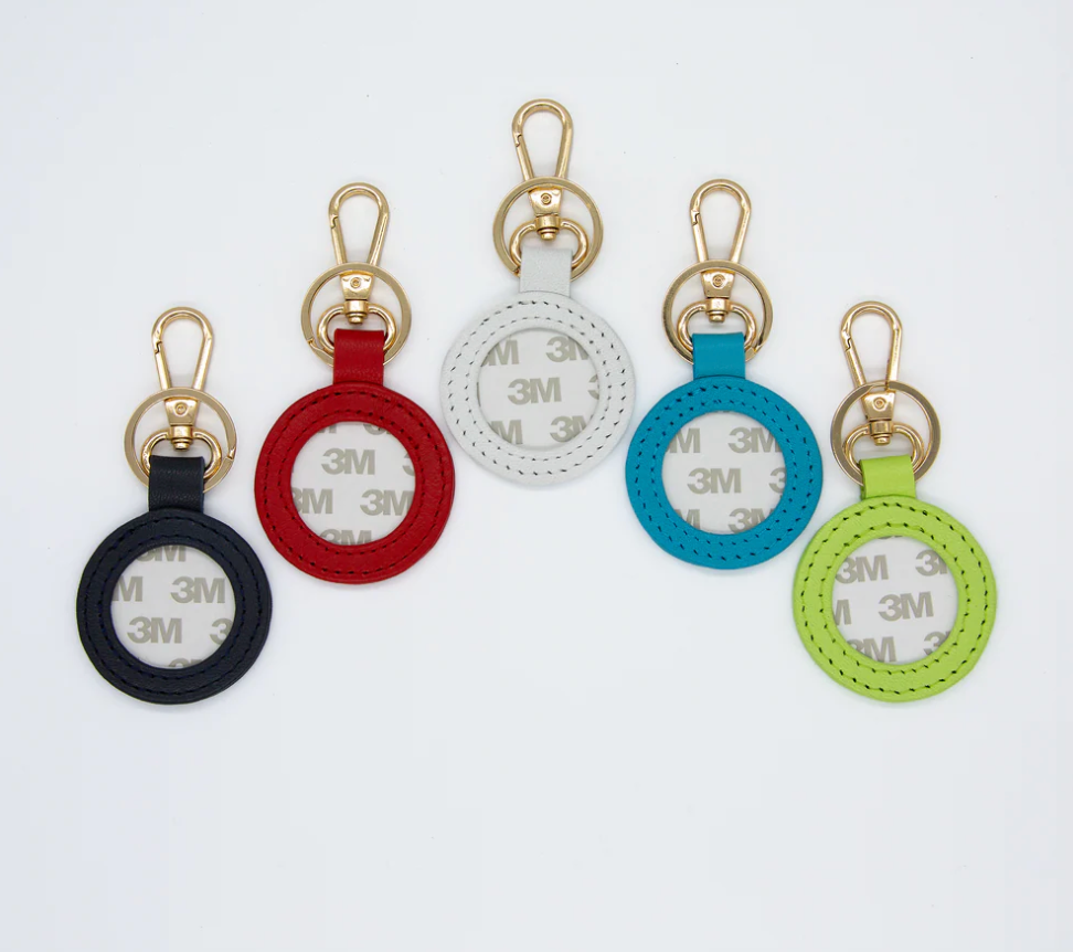 Self Finishing Leather Key Fob