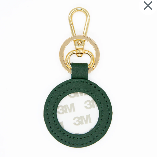 Self Finishing Leather Key Fob